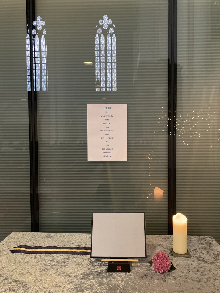 Eindrücke von unserem Beitrag auf der Hospizwoche 05