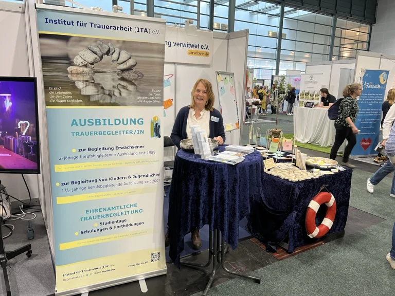 Heike am Stand