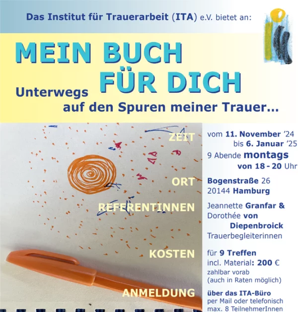 Mein Buch für Dich - Unterwegs auf den Spuren meiner Trauer