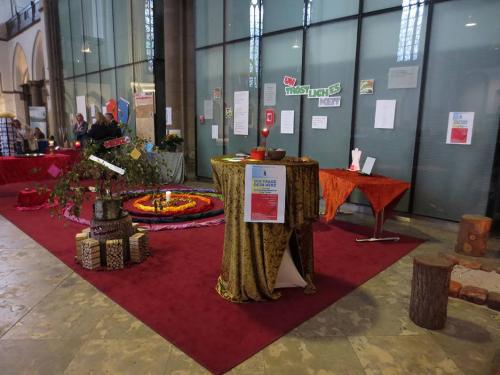 Hospizwoche 2019 Hamburg Hauptkirche St. Petri - Stand ITA e.V.