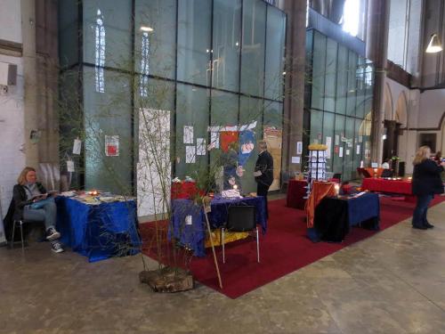 Eine Auststellung zum Thema HERZliches Beileid - Hamburg Hauptkirche St. Petri Hospizwoche 2019