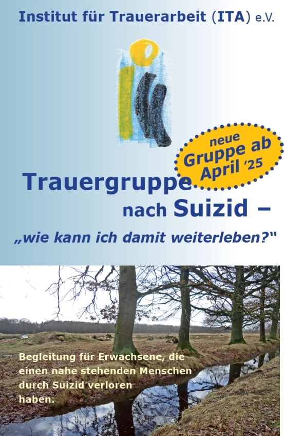 Trauergruppe nach Suizid ab April 2025 in Hamburg